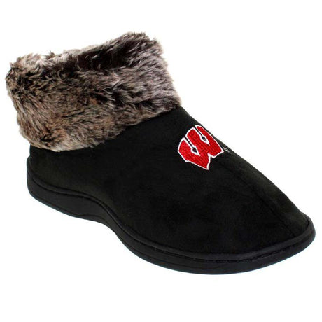 Wisconsin Badgers women's boot slippers
