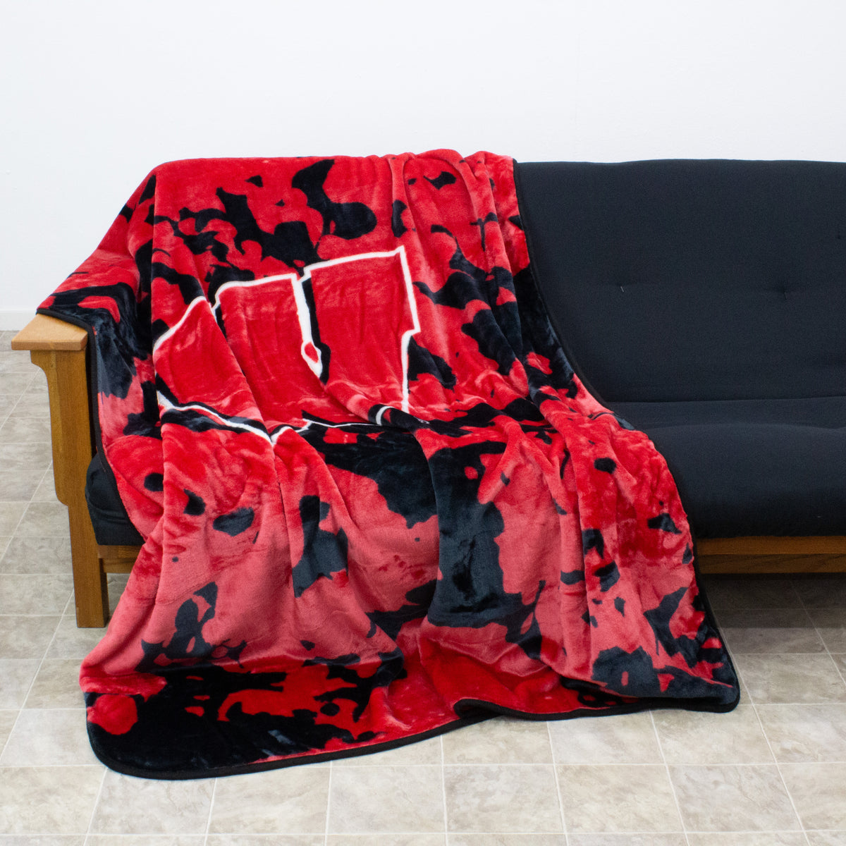  The Northwest Company NCAA Louisville Cardinals Fleece Throw  Blanket, 50 x 60, Painted : Home & Kitchen
