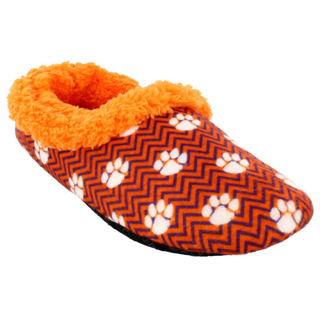 Clemson Tigers Chevron Slip On Slippers