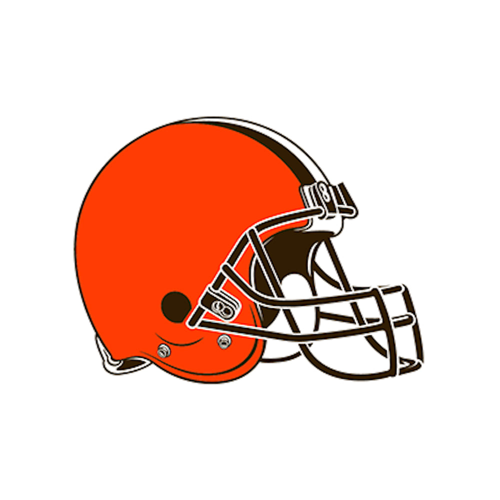 Cleveland Browns 18'' x 18'' Helmet Logo Duck Cloth Décor Pillow Cover