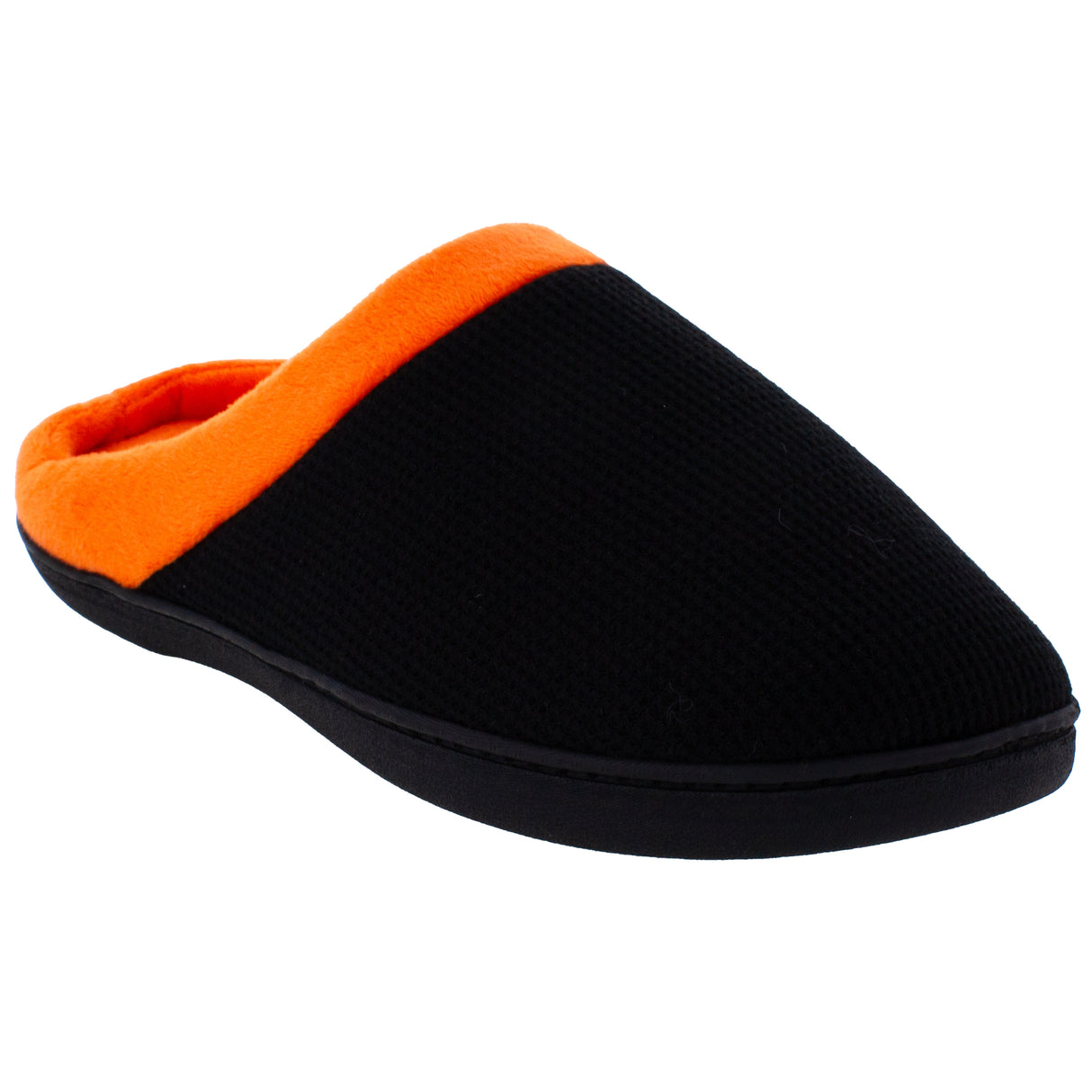 Black and Orange ComfyFeet Clog Slipper