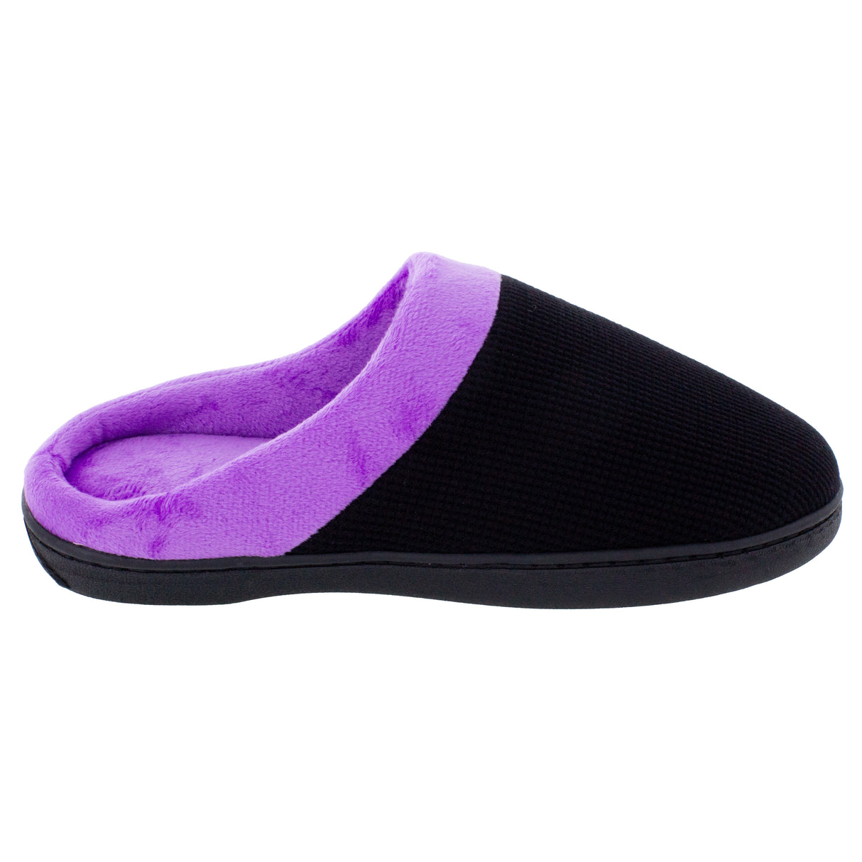 Black and Purple ComfyFeet Clog Slipper