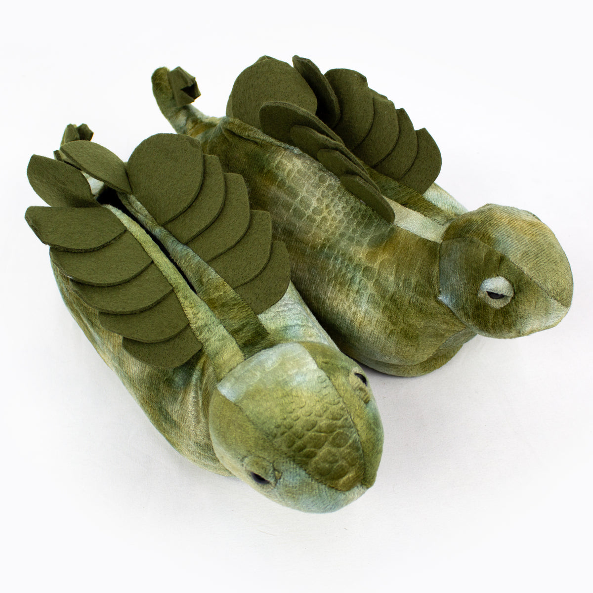 Stegosaurus Comfy Animal Slippers