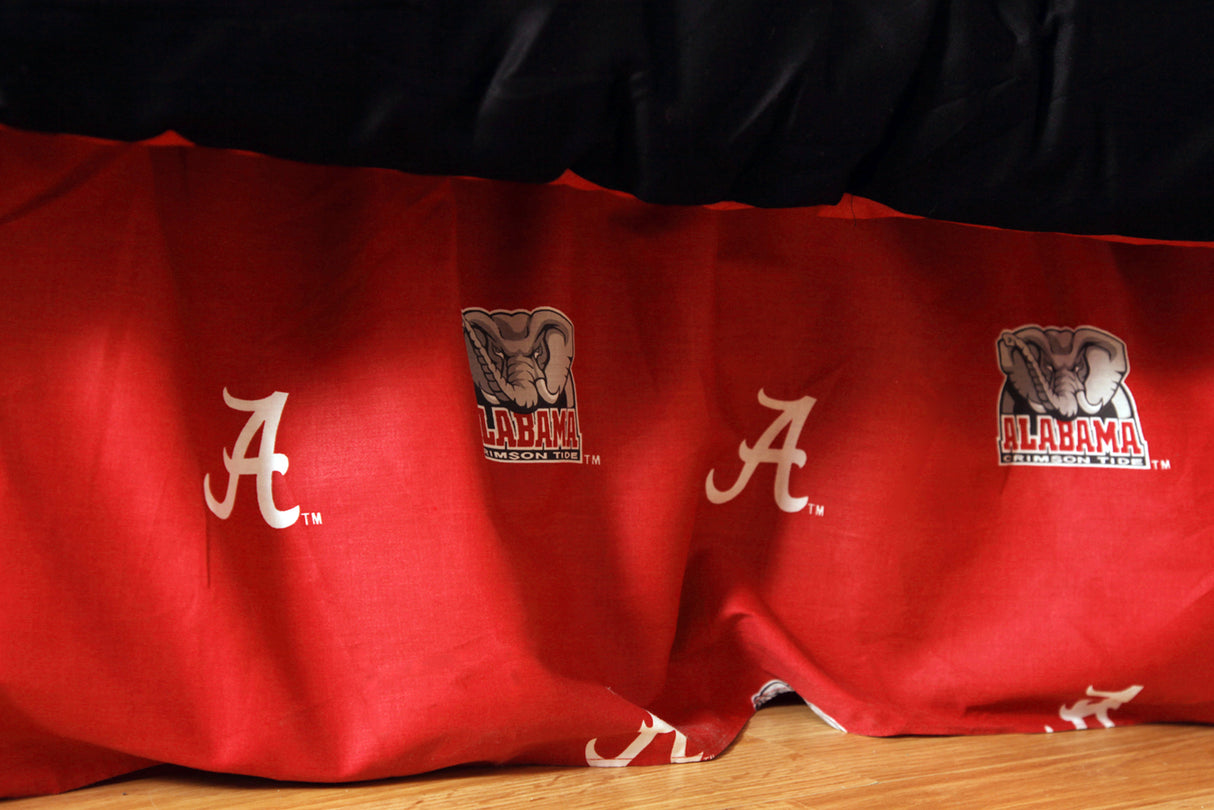 Alabama Crimson Tide Dust Ruffle