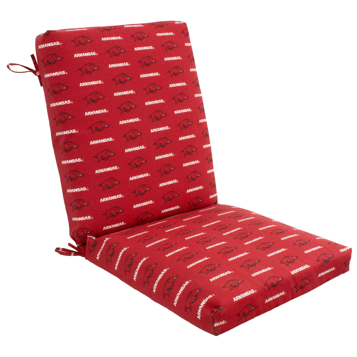 Arkansas Razorbacks Two Piece Chair Cushion
