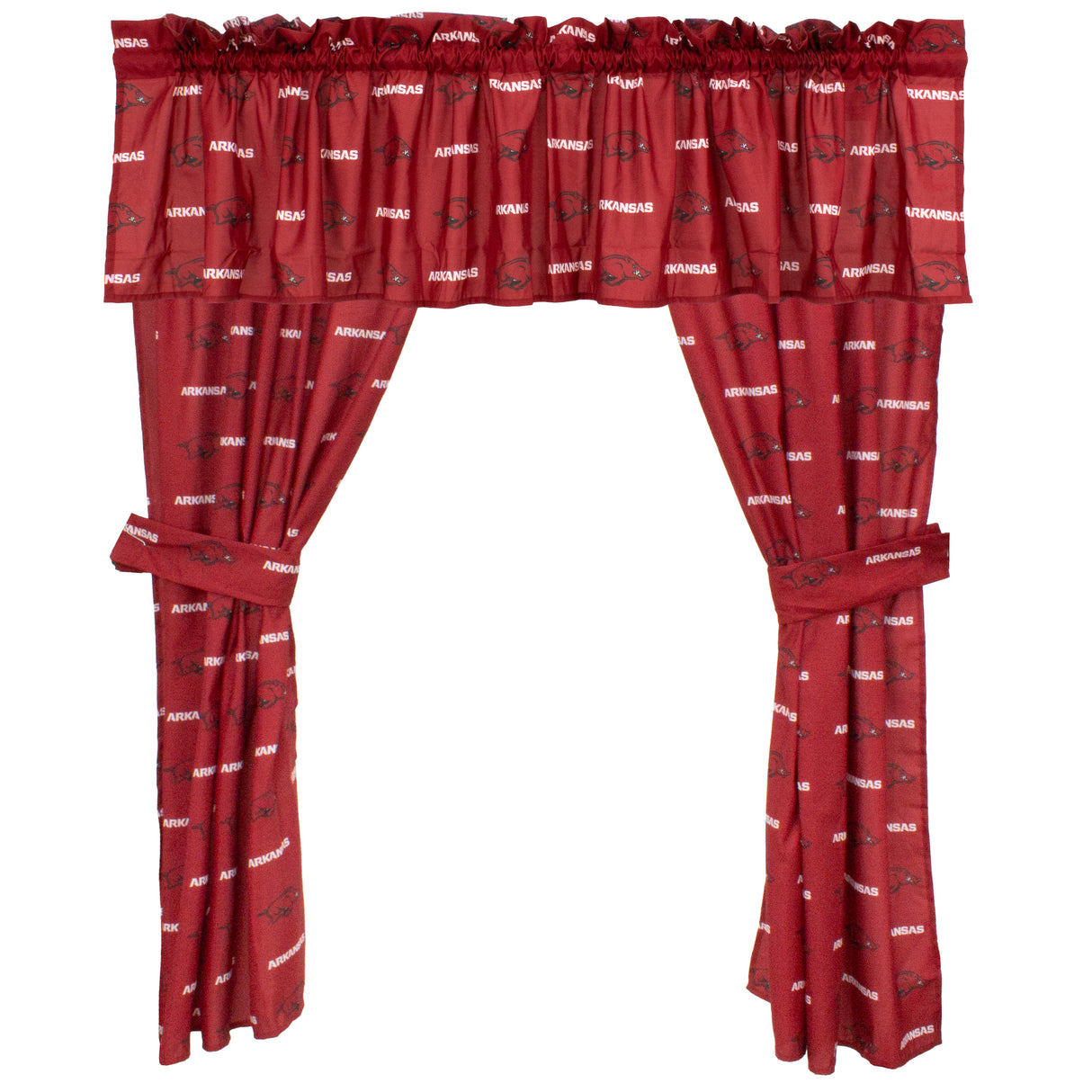 Arkansas Razorbacks Curtain Valance