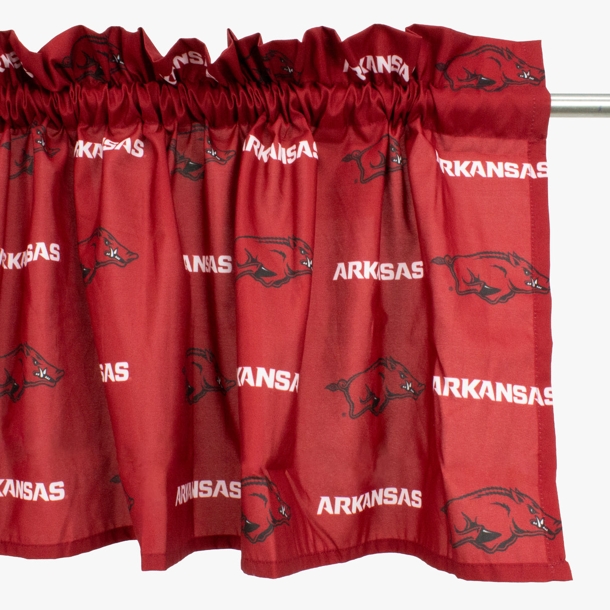 Arkansas Razorbacks Curtain Valance