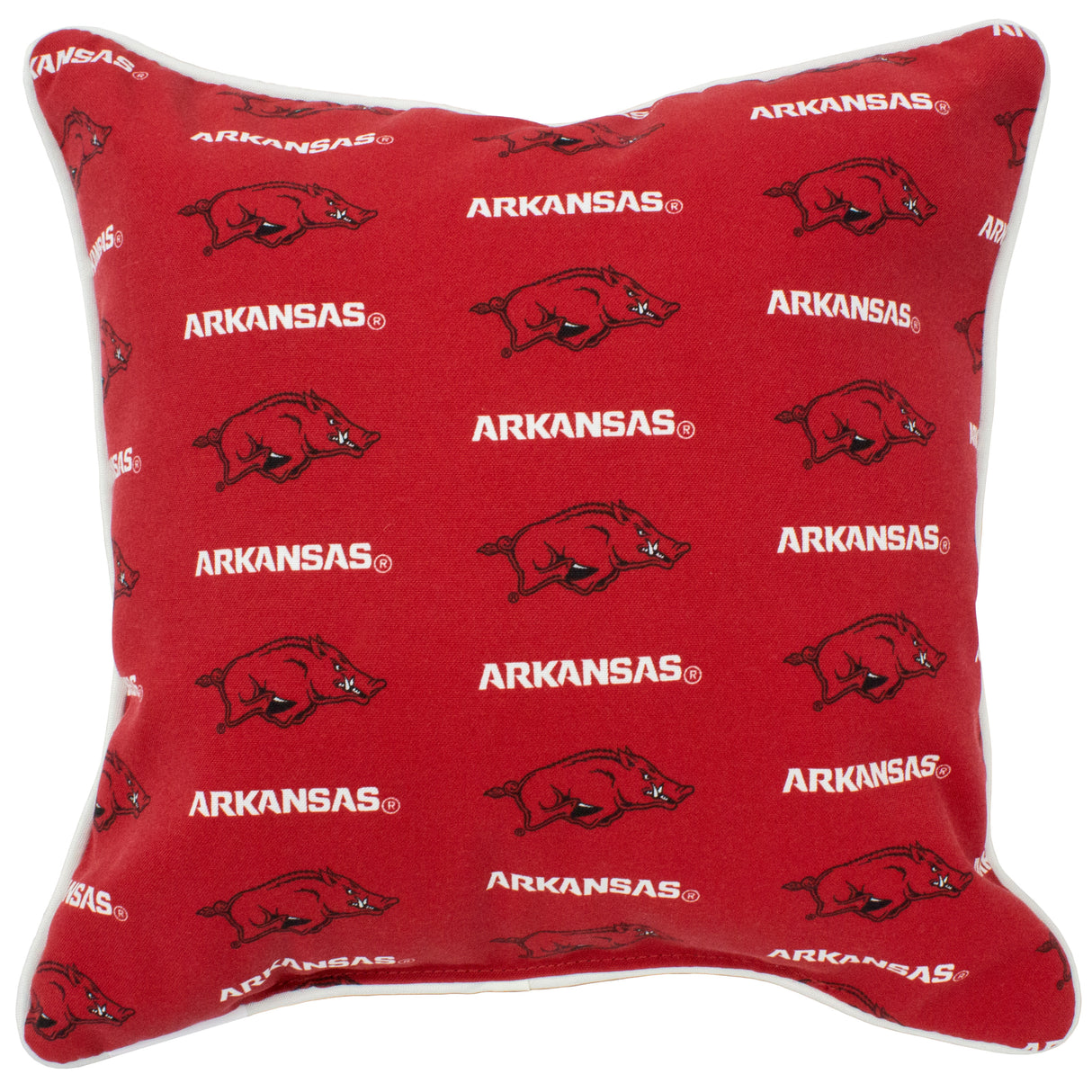 Arkansas Razorbacks Outdoor Decorative Pillow