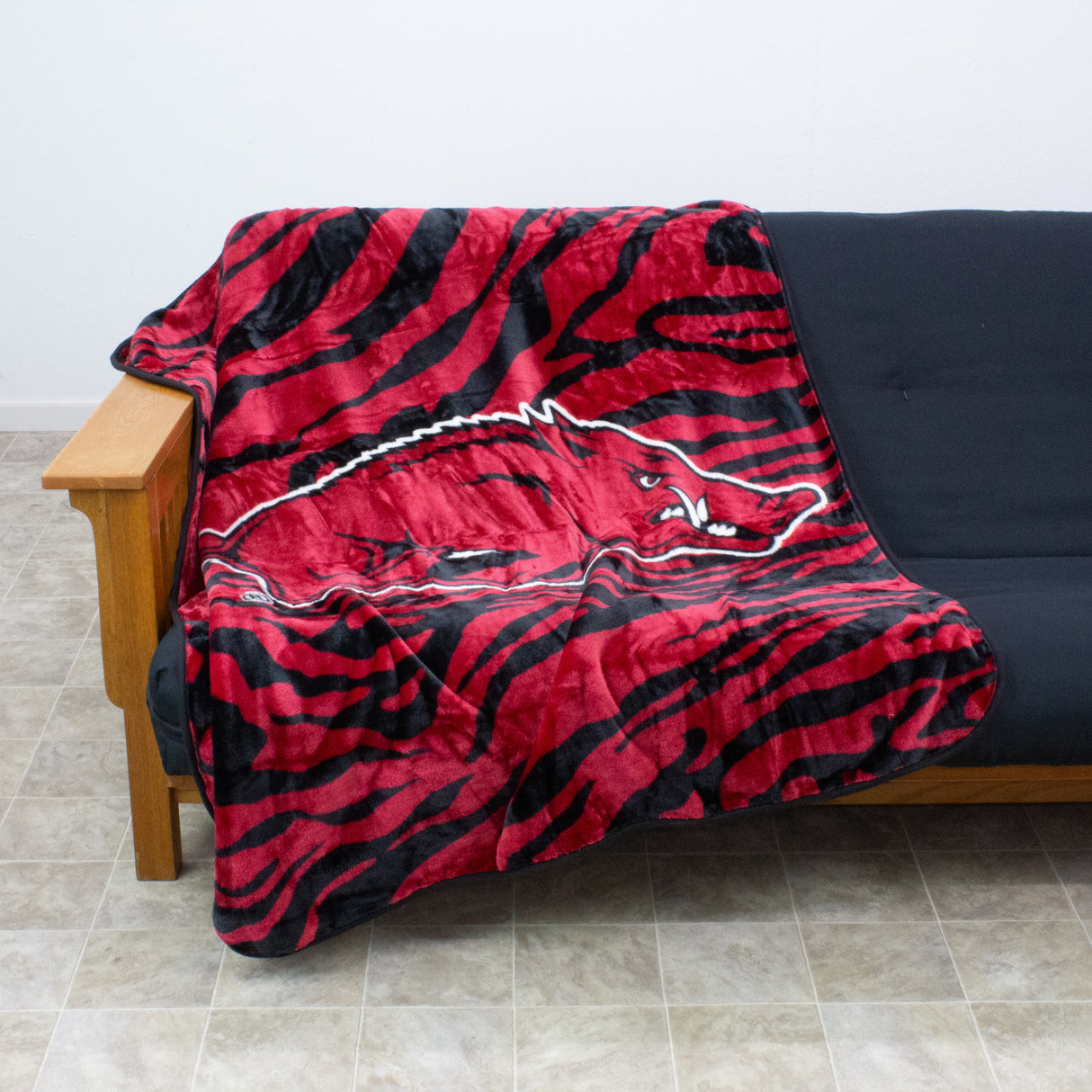 Arkansas Razorbacks Raschel Throw Blanket, 50" x 60"