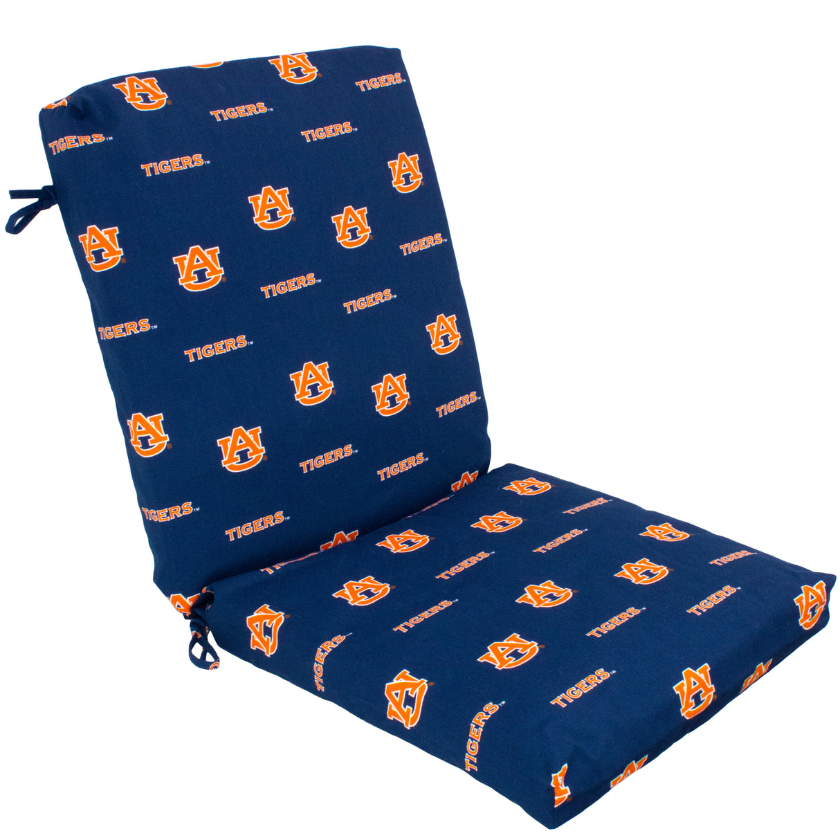 Auburn Tigers Two Piece Chair Cushion