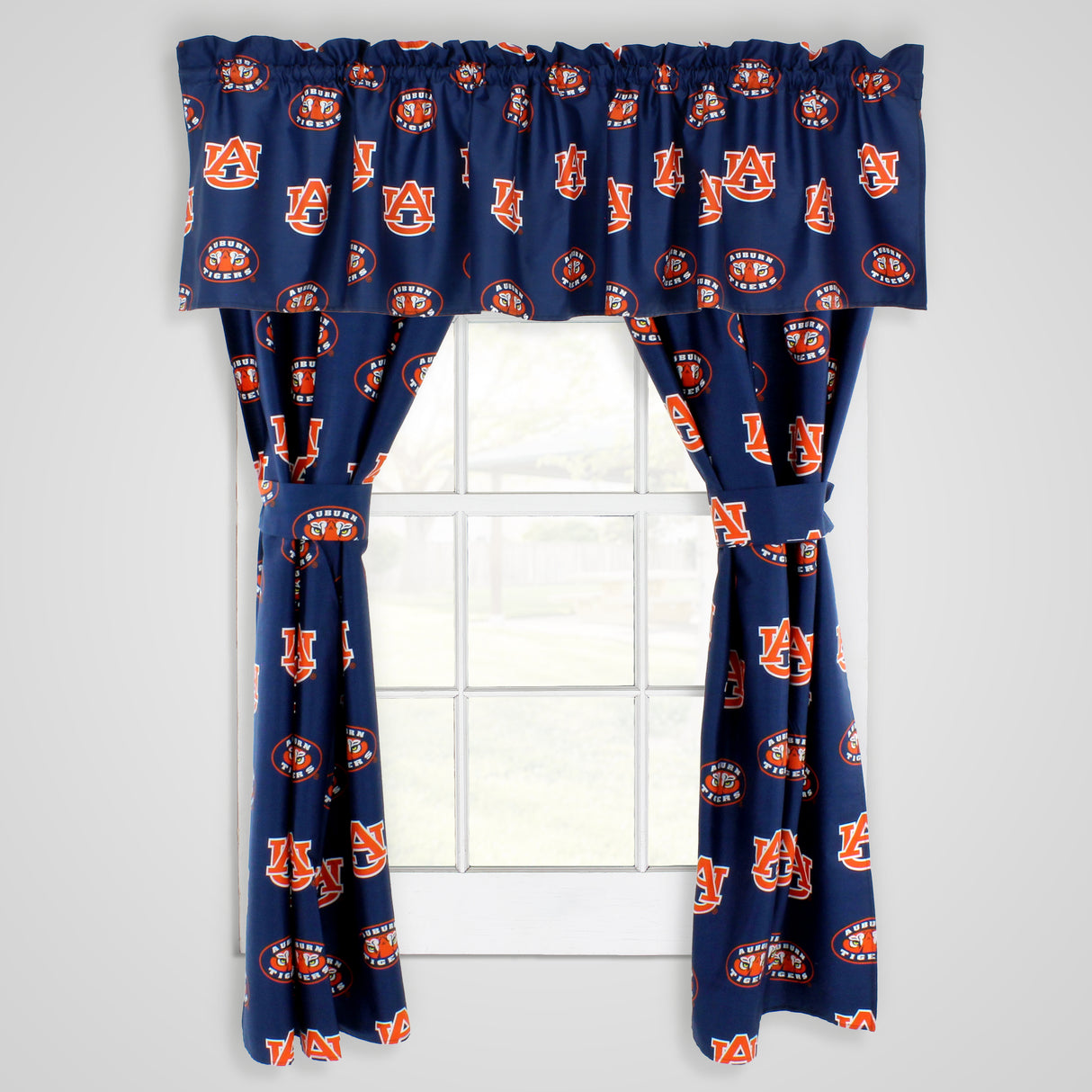 Auburn Tigers Curtain Valance