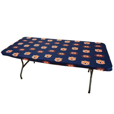 Auburn Tigers Fitted Table Cover / Tablecloth:  3 Sizes Available