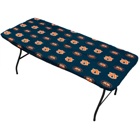 Auburn Tigers Fitted Table Cover / Tablecloth:  3 Sizes Available