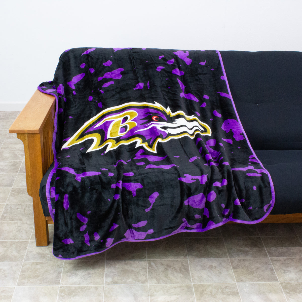 Baltimore Ravens NFL Throw Blanket, 50' x 60' – Everything Comfy