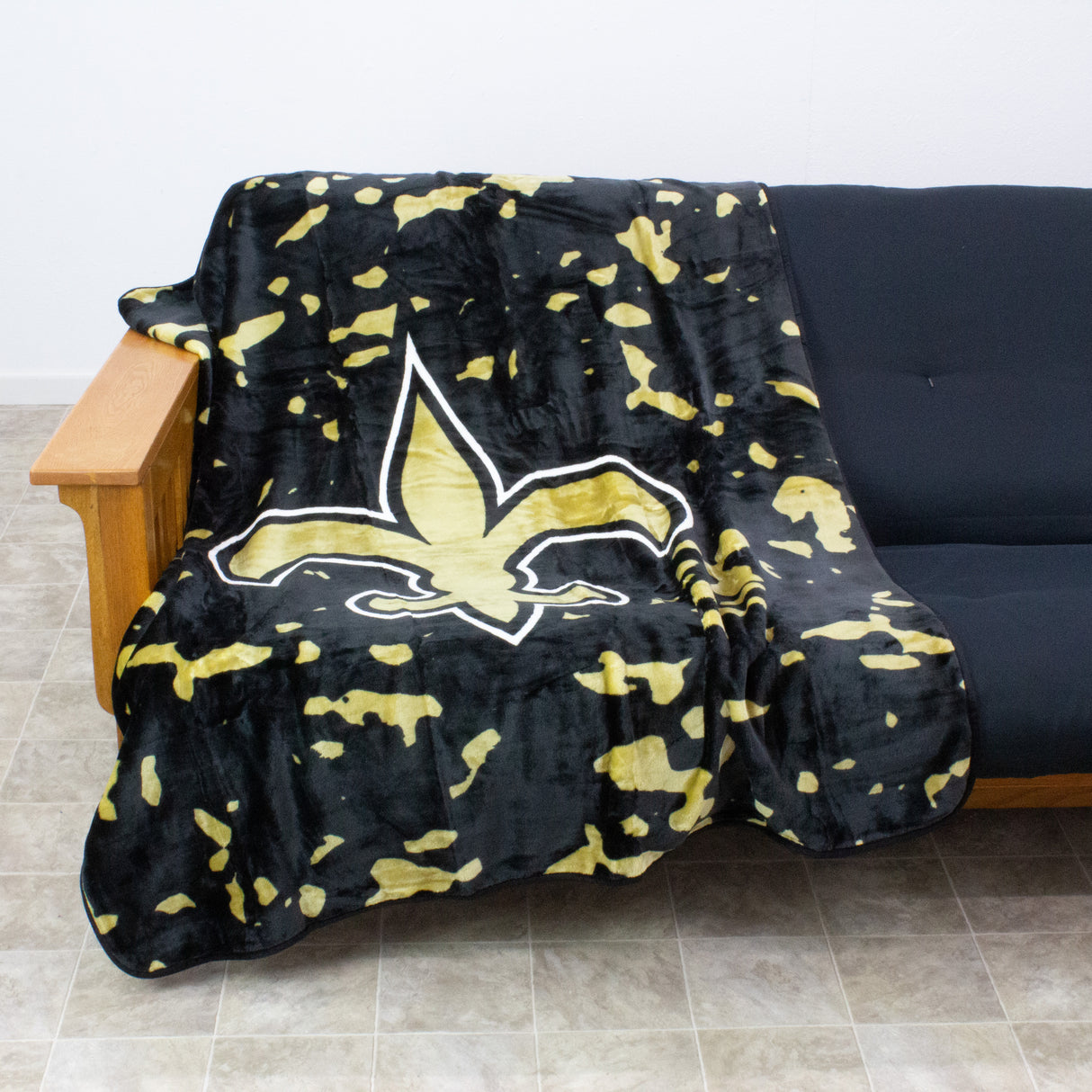New Orleans Saints NFL Throw Blanket, 50" x 60"