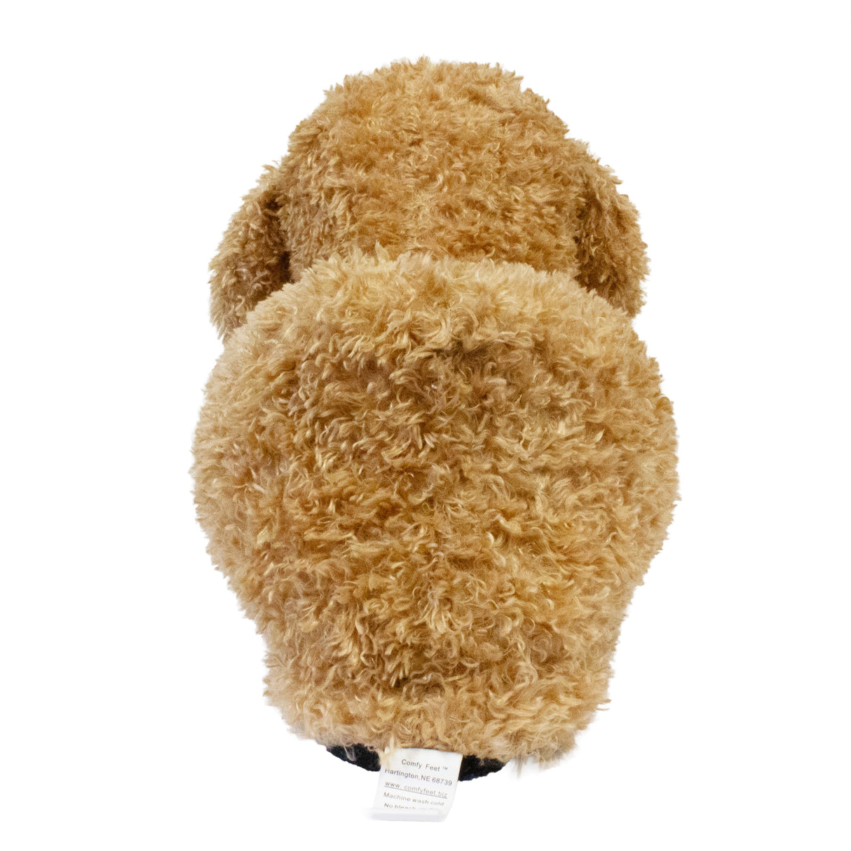 Brown Doodle Dog ComfyFeet Animal Slippers