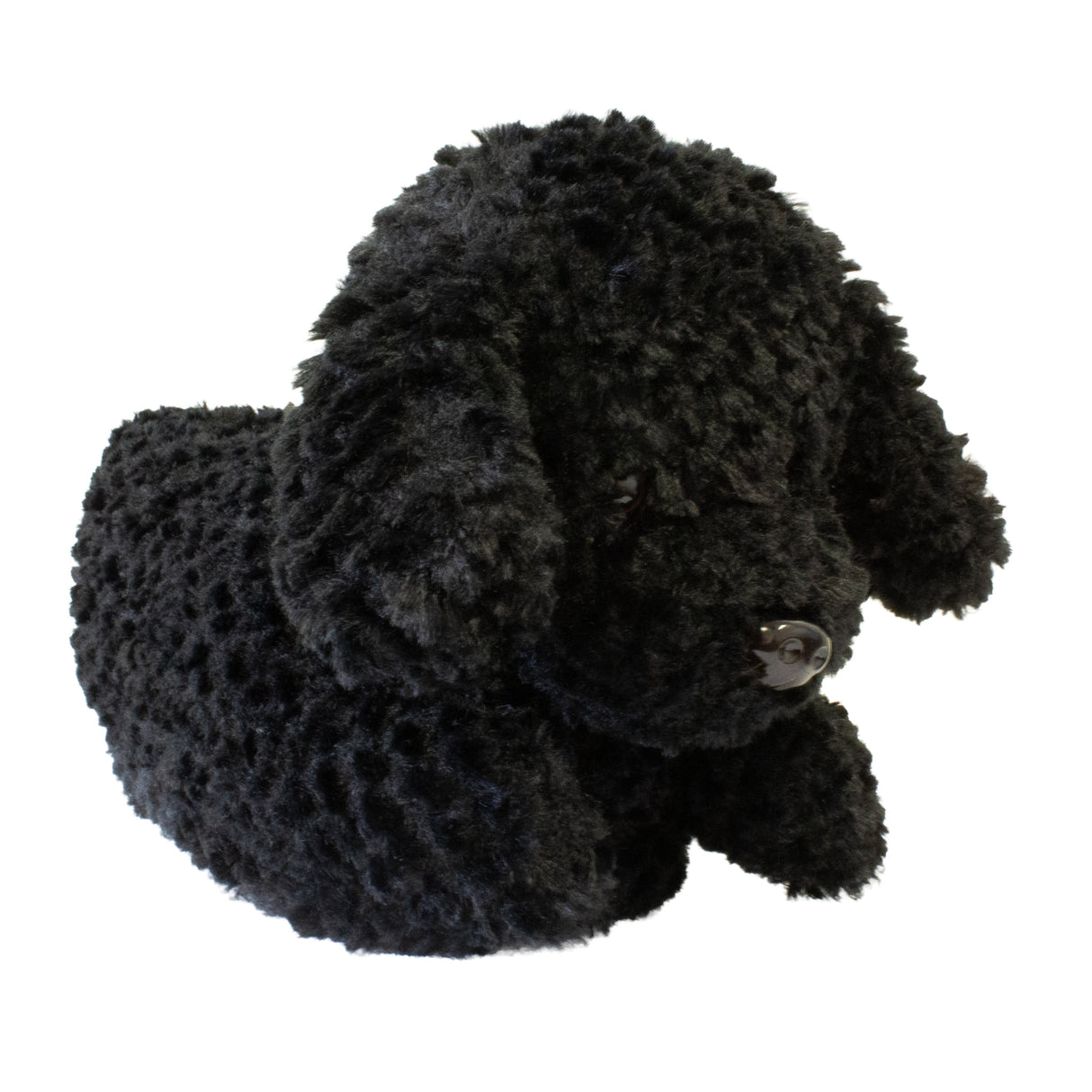 Black Doodle Dog ComfyFeet Animal Slippers