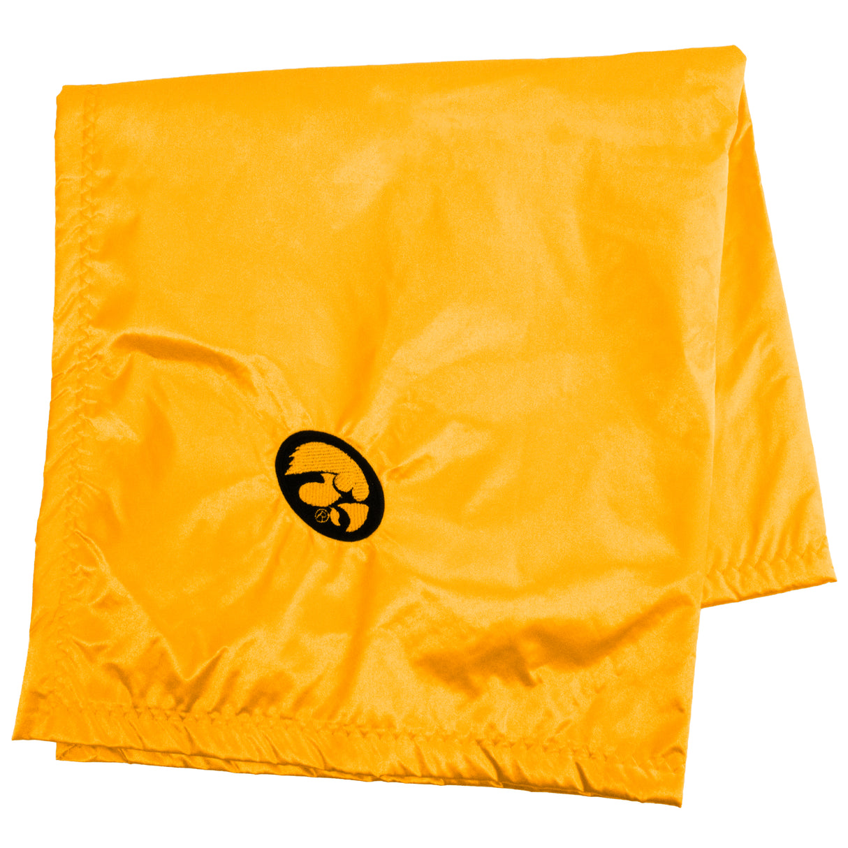 Iowa Hawkeyes Silky and Super Soft Plush Baby Blanket, 28" x 28"