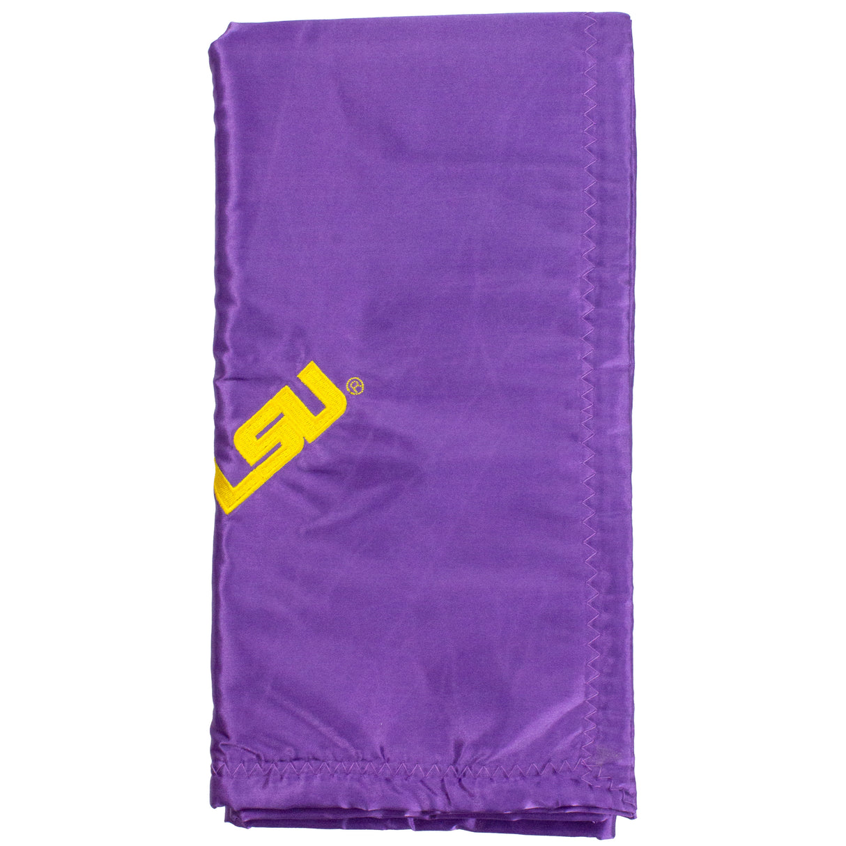 LSU Tigers Silky and Super Soft Plush Baby Blanket, 28" x 28"
