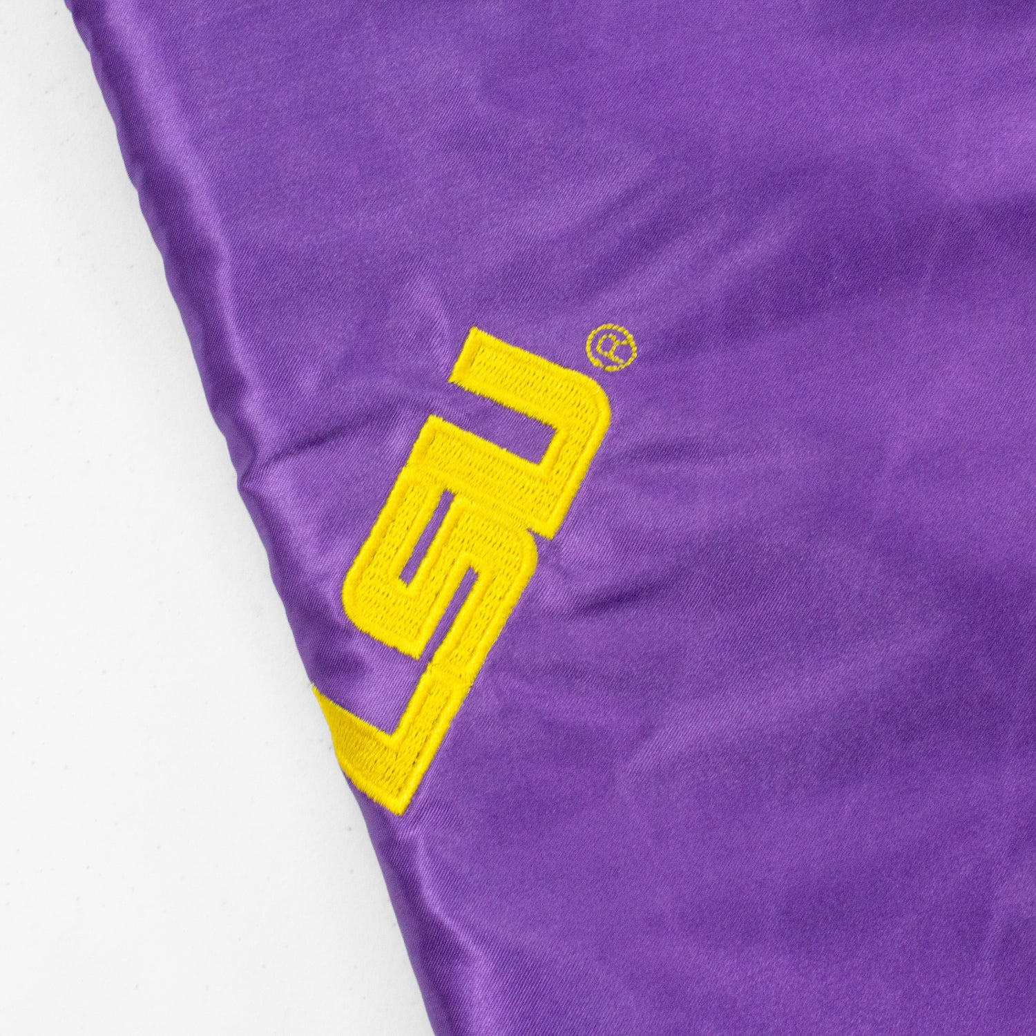 LSU Tigers Silky and Super Soft Plush Baby Blanket, 28" x 28"