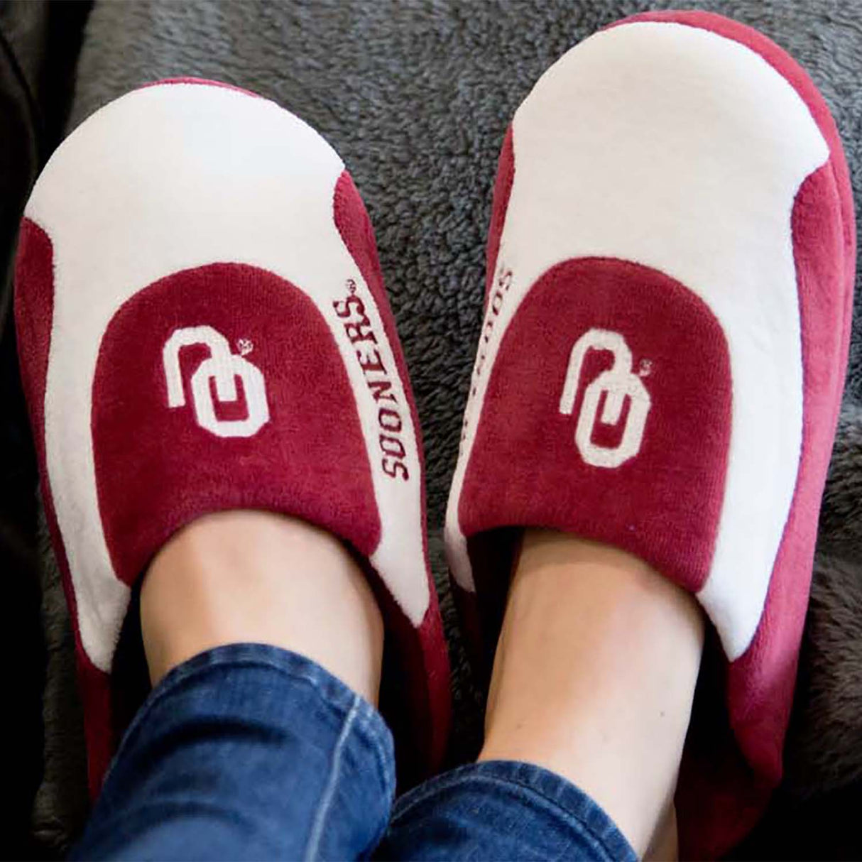 Oklahoma Sooners Low Pro Indoor House Slippers