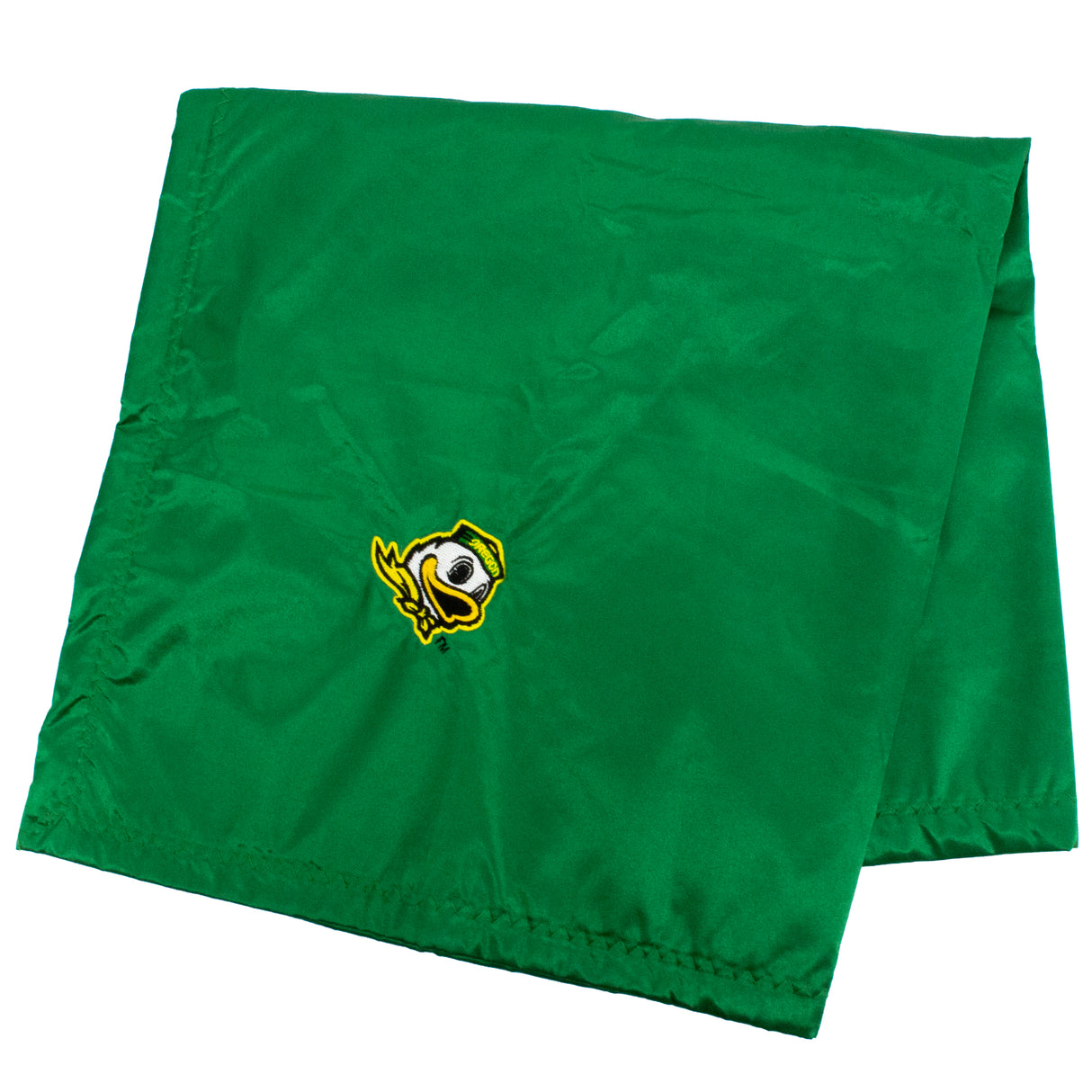 Oregon Ducks Silky and Super Soft Plush Baby Blanket, 28" x 28"