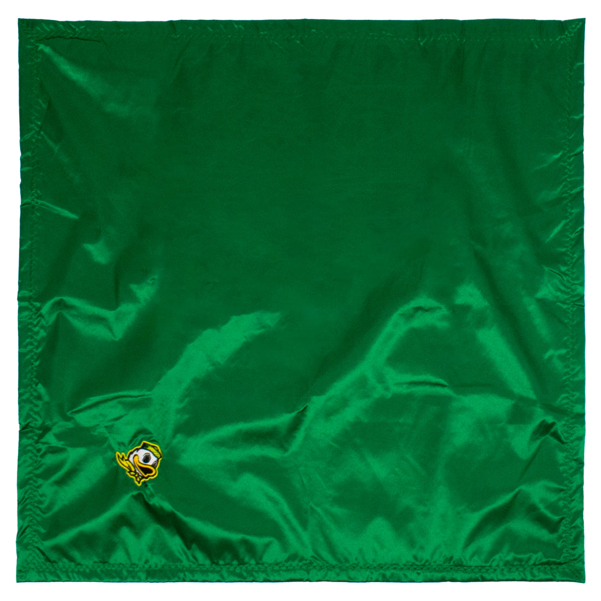 Oregon Ducks Silky and Super Soft Plush Baby Blanket, 28" x 28"