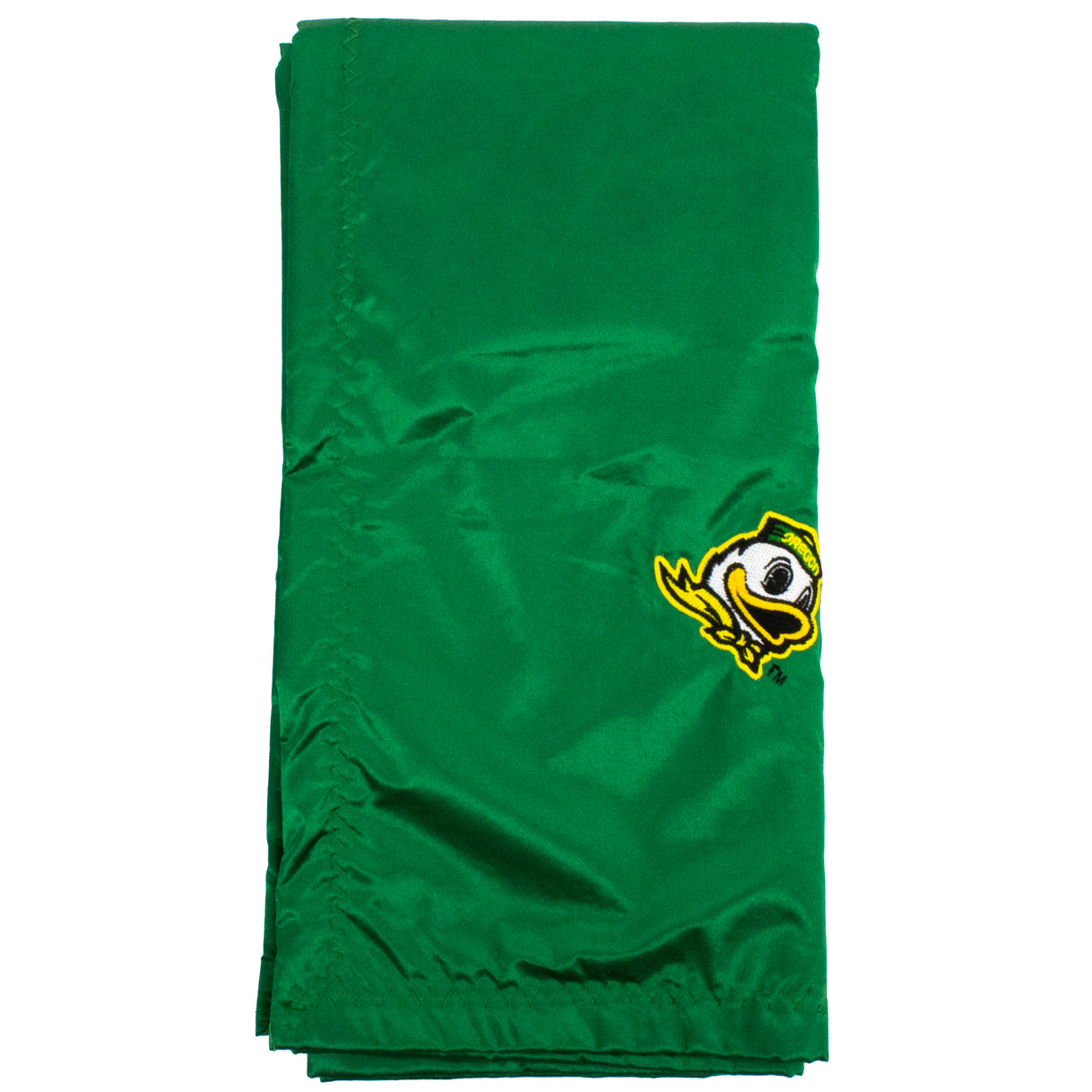 Oregon Ducks Silky and Super Soft Plush Baby Blanket, 28" x 28"