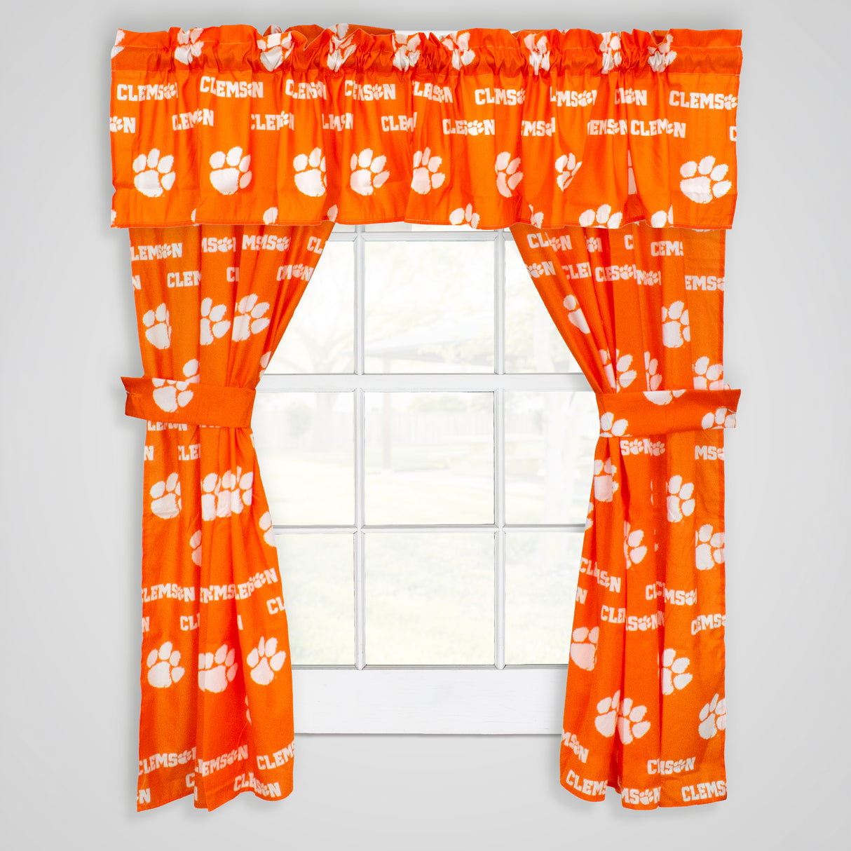 Clemson Tigers Curtain Valance