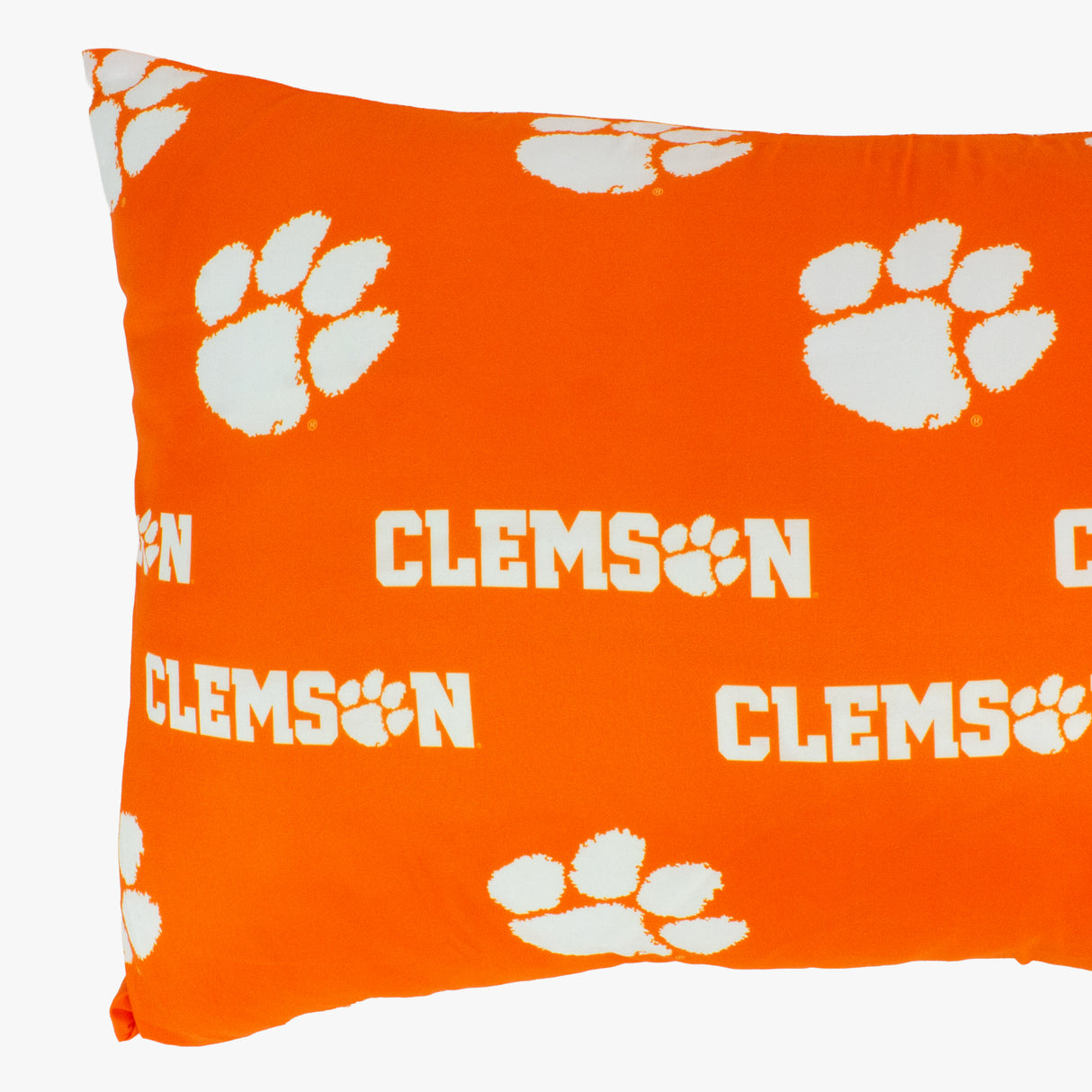 Clemson Tigers Body Pillow Pillowcase