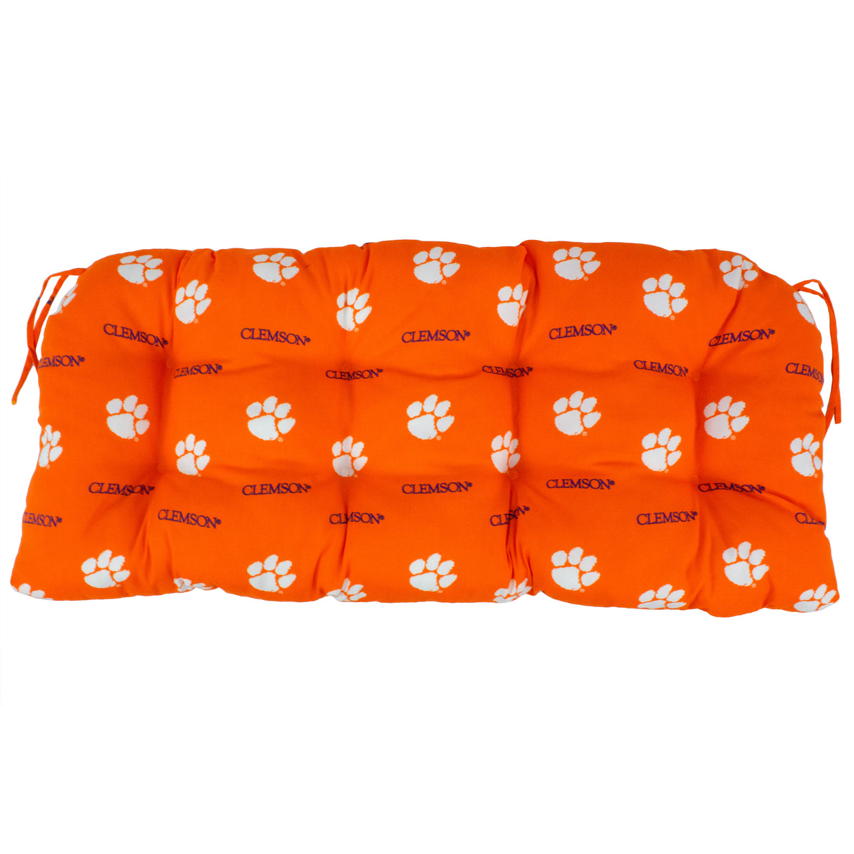 Clemson Tigers Settee Cushion