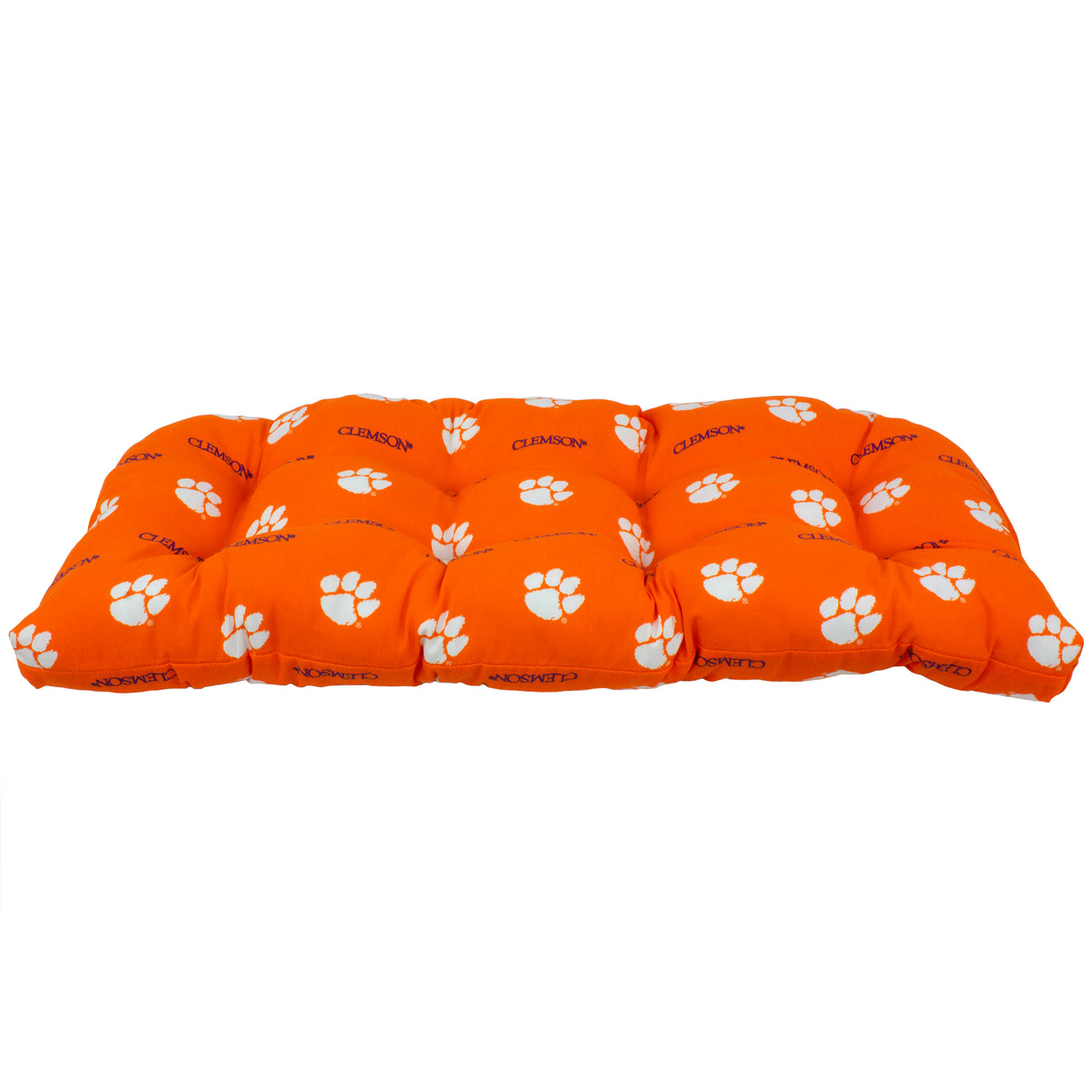 Clemson Tigers Settee Cushion