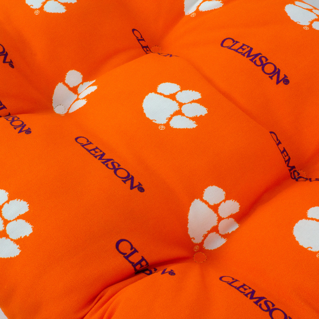 Clemson Tigers Settee Cushion