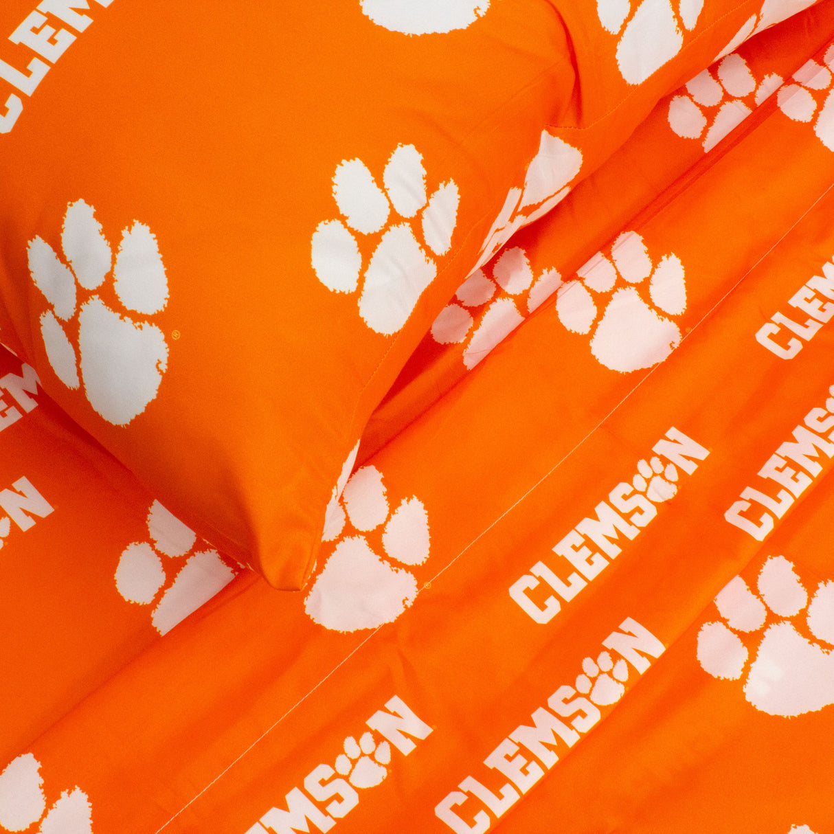 Clemson Tigers Sheet Set