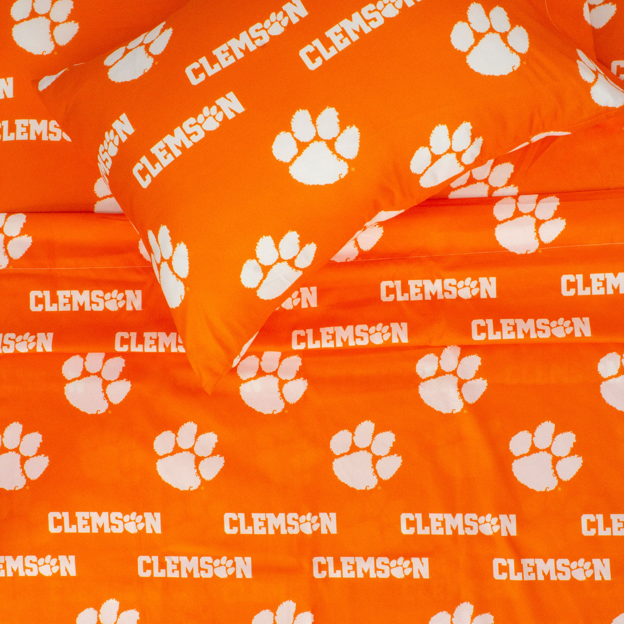 Clemson Tigers Sheet Set