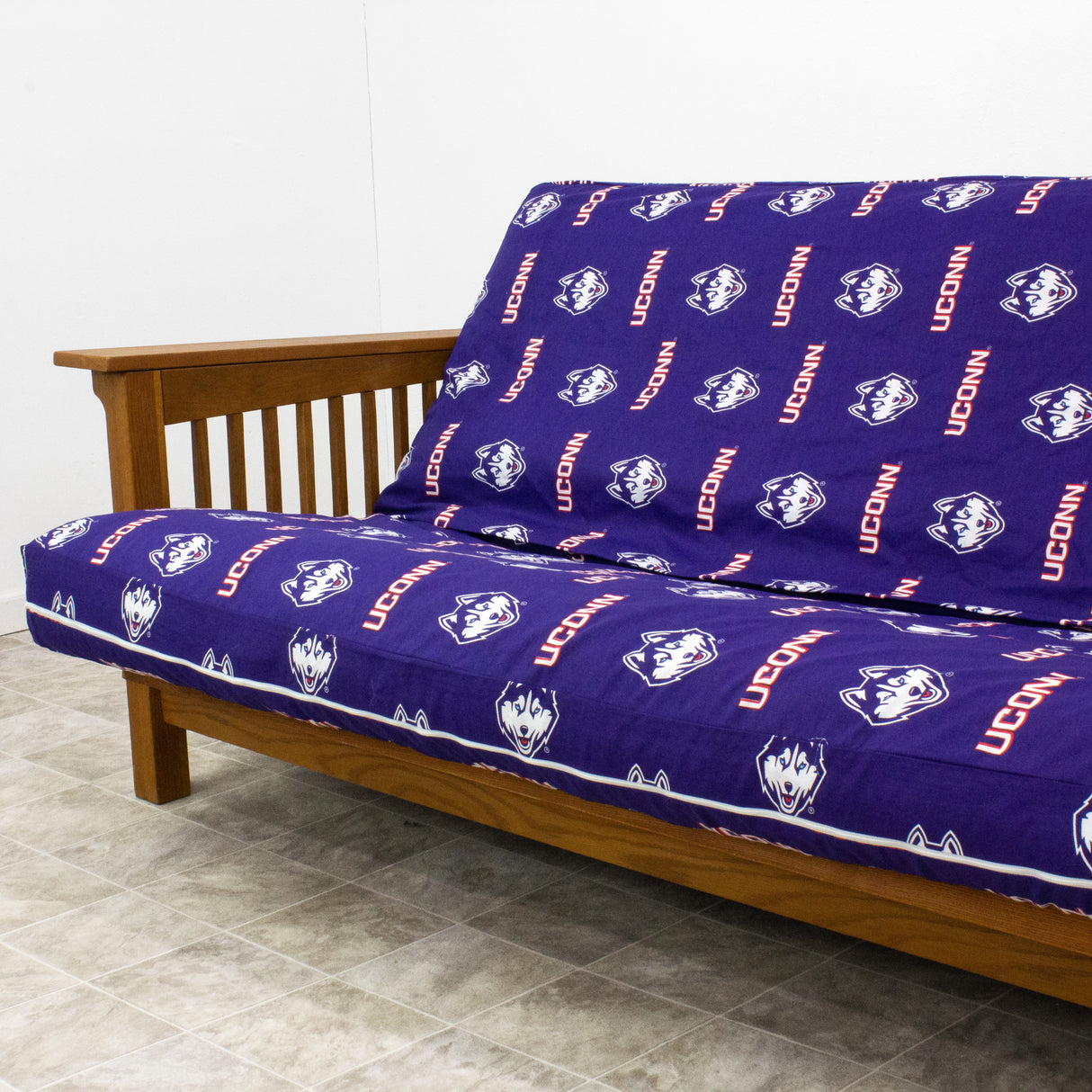 Connecticut Huskies Futon Cover