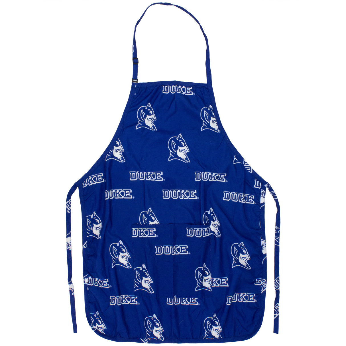 Duke Blue Devils Grilling Tailgating Apron with 9" Pocket, Adjustable