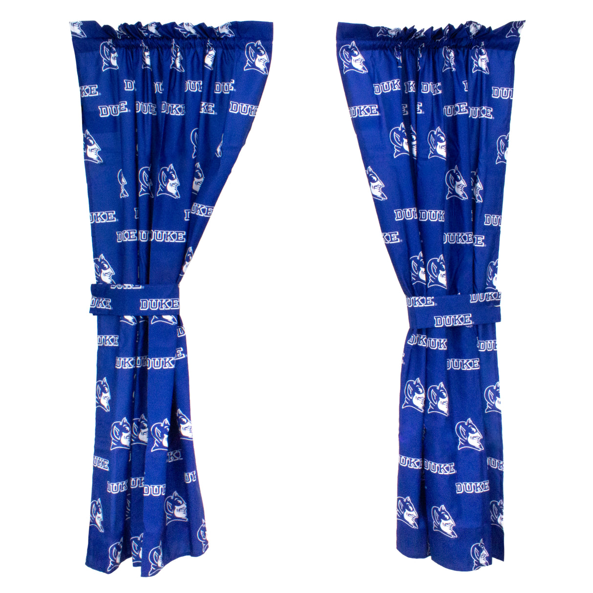 Duke Blue Devils Curtain Panels - 63" or 84"