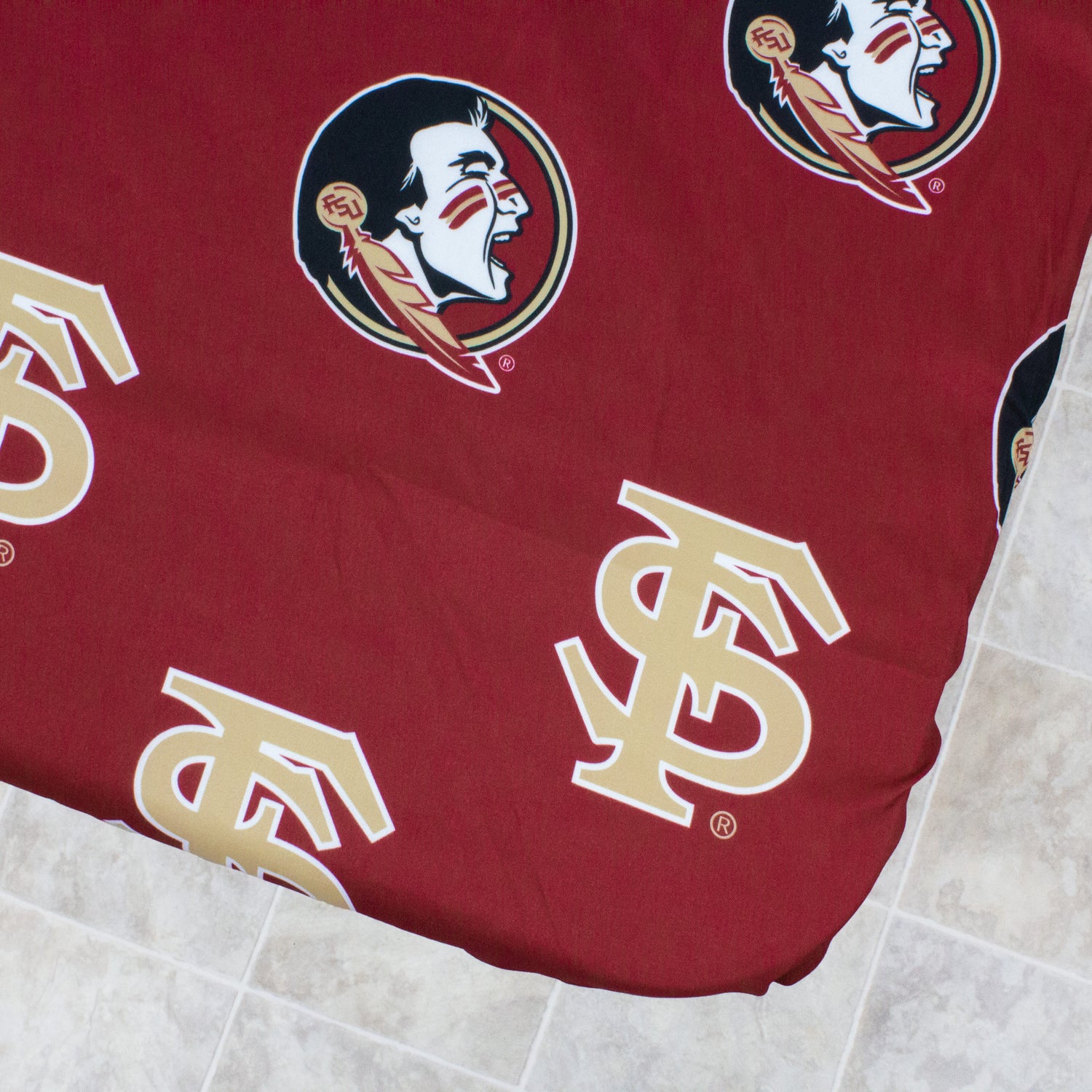 Florida State Seminoles Fitted Table Cover / Tablecloth:  3 Sizes Available