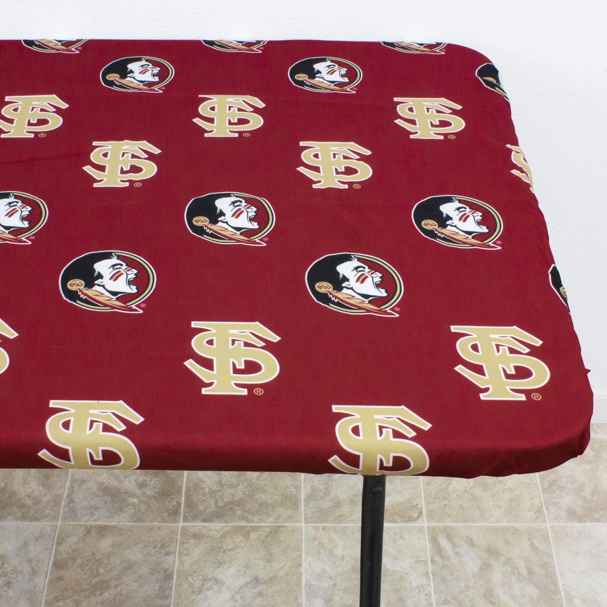 Florida State Seminoles Fitted Table Cover / Tablecloth:  3 Sizes Available