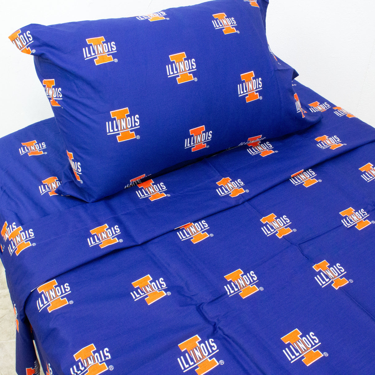 Illinois Fighting Illini Sheet Set