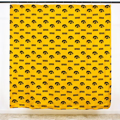 Iowa Hawkeyes Shower Curtain Cover