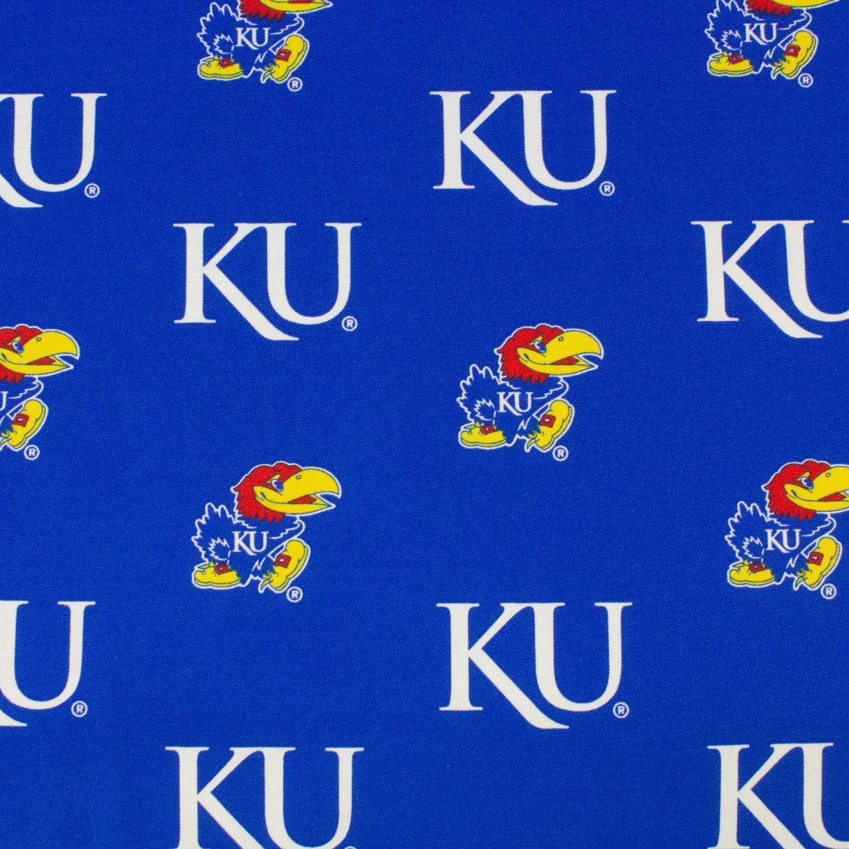 Kansas Jayhawks Two Piece Chair Cushion