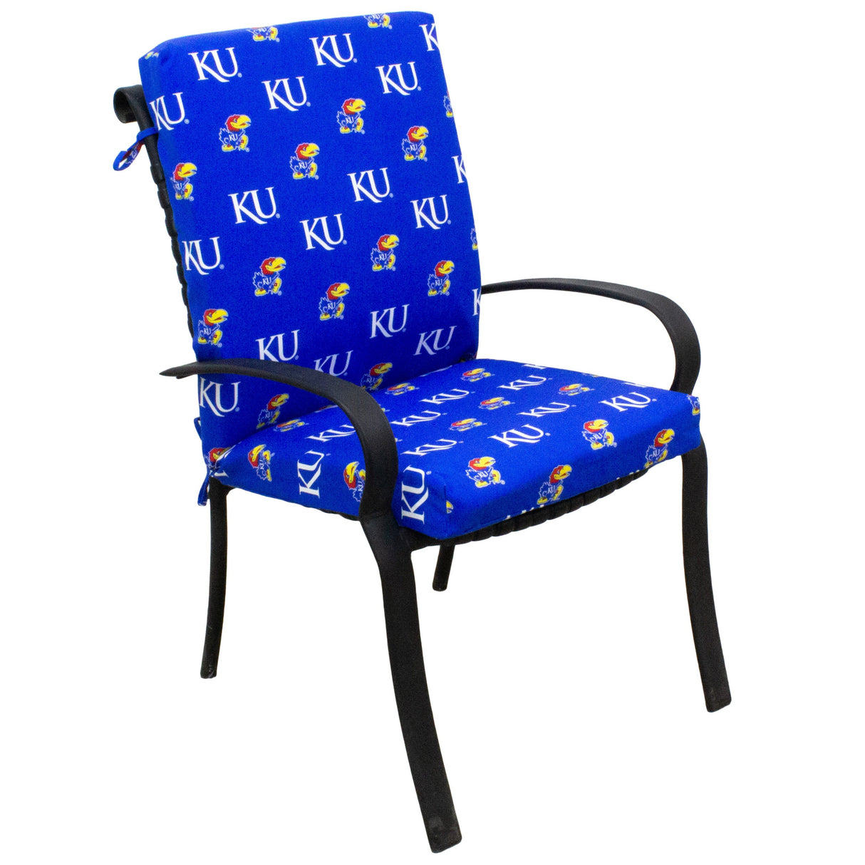 Kansas Jayhawks Two Piece Chair Cushion