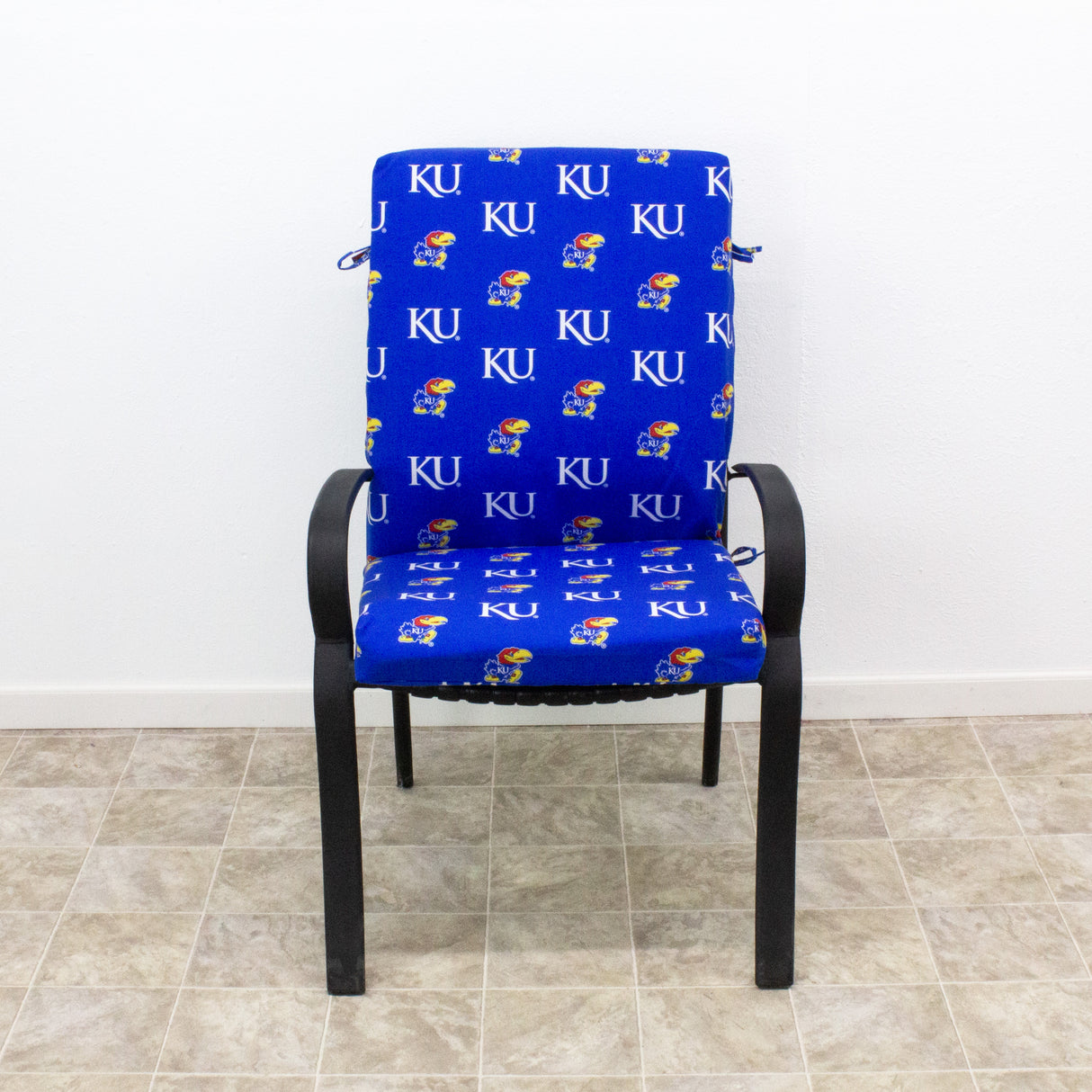 Kansas Jayhawks Two Piece Chair Cushion