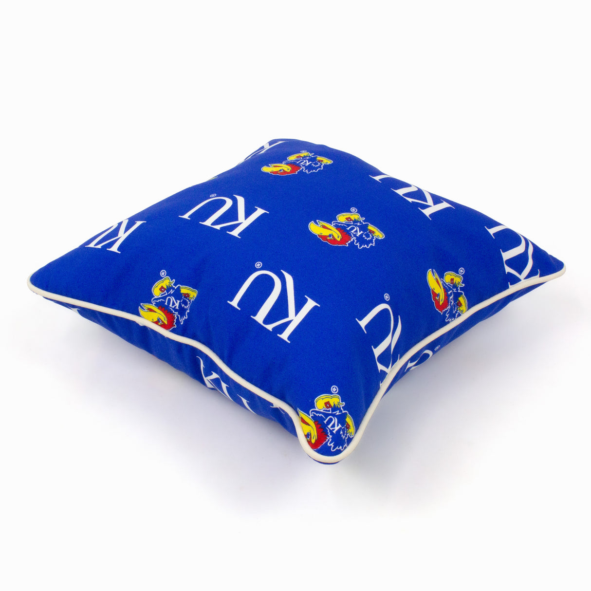 Kansas Jayhawks Outdoor Decorative Pillow