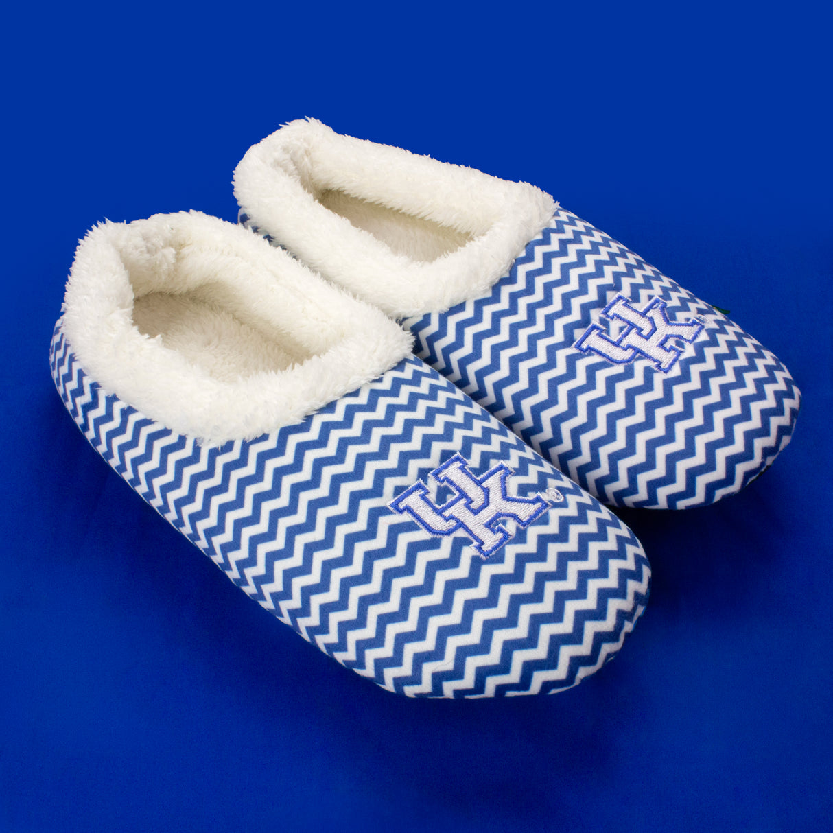 Kentucky Wildcats Chevron Slip On Slippers