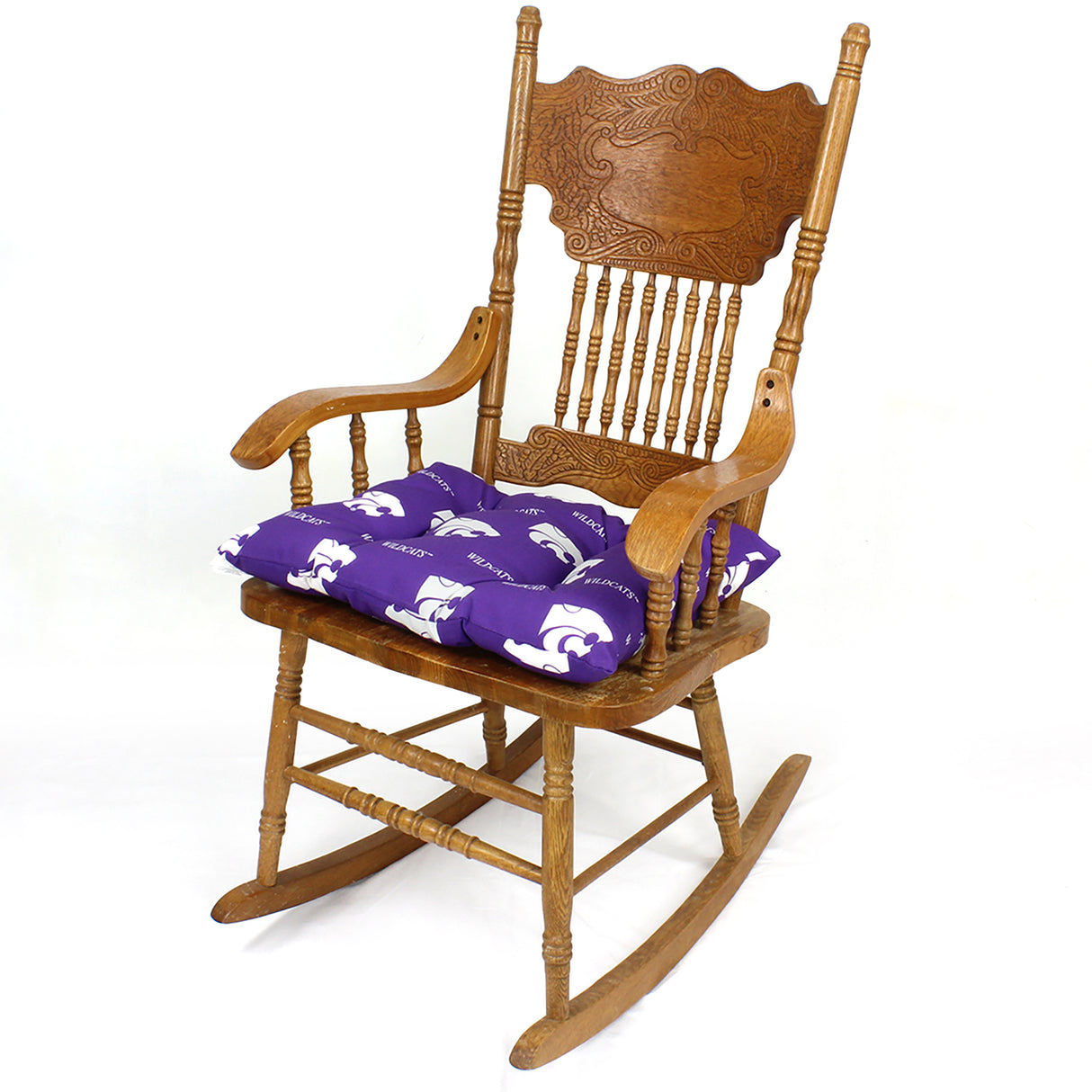 Kansas State Wildcats Rocker Pad/Chair Cushion or Small Pet Bed