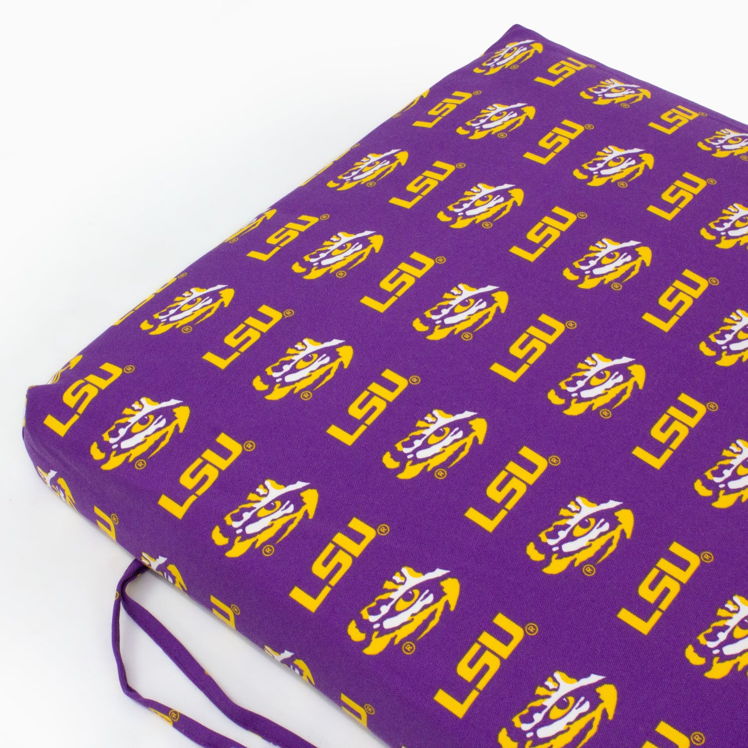 LSU Tigers Two Piece Chair Cushion