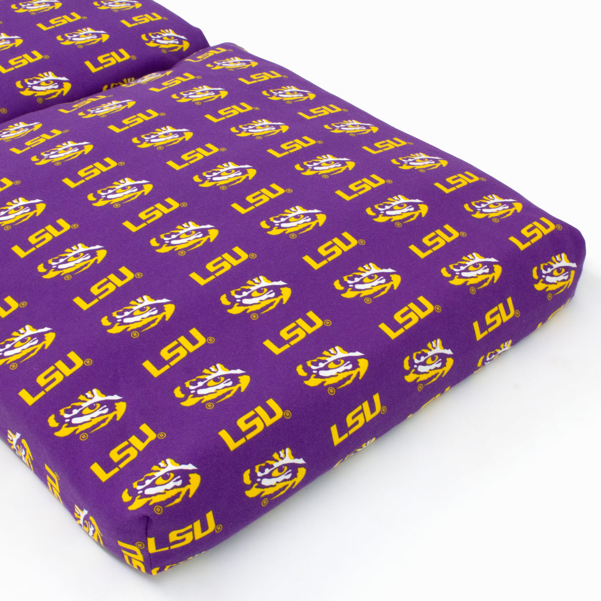 LSU Tigers Two Piece Chair Cushion